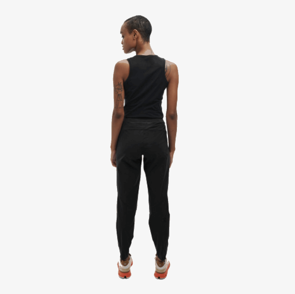 Pantaloni Leggeri Neri Da Corsa
