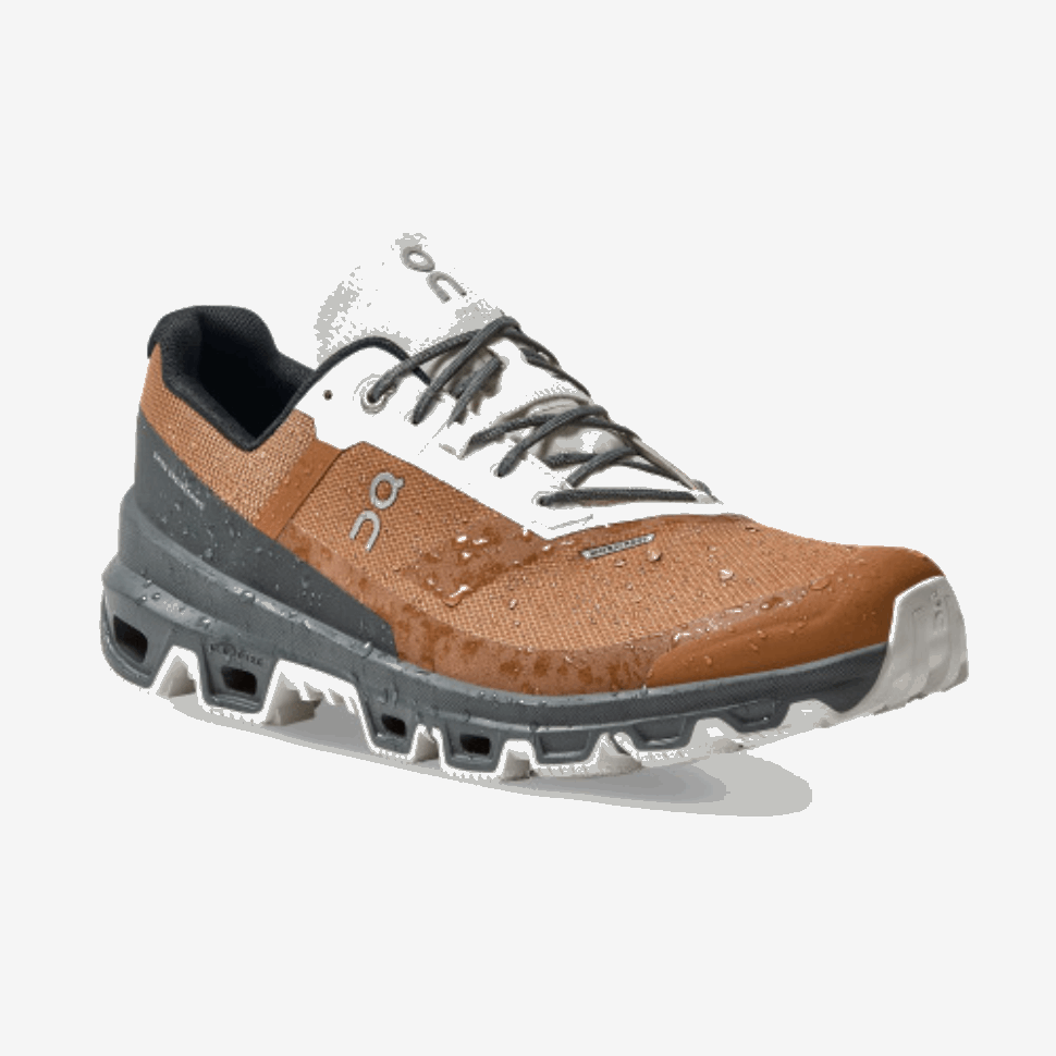 Cloudventure Waterproof Sulla Corsa Di Piombo Pecan