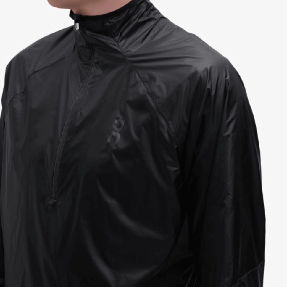 Giacca Zero Su Running Nero