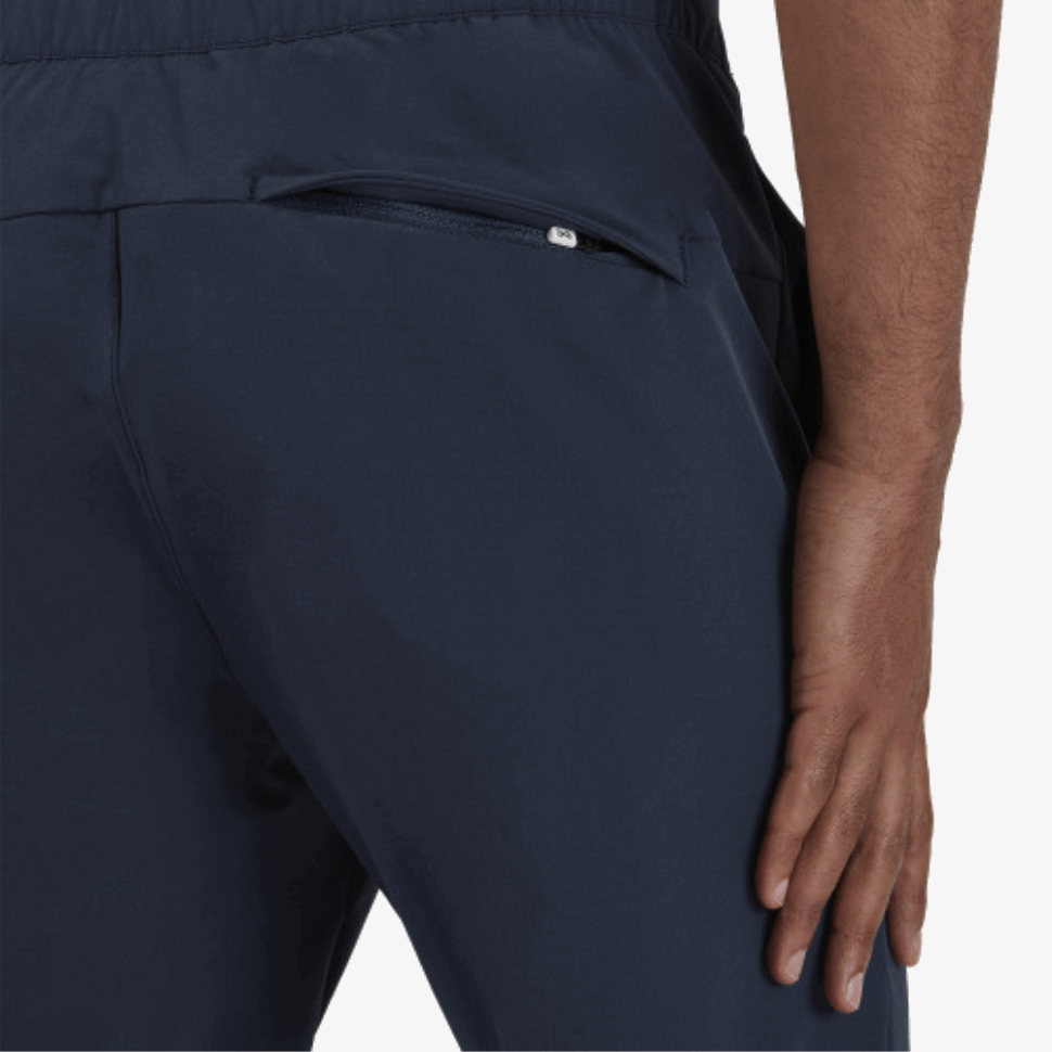Pantaloni Attivi Navy Sulla Corsa