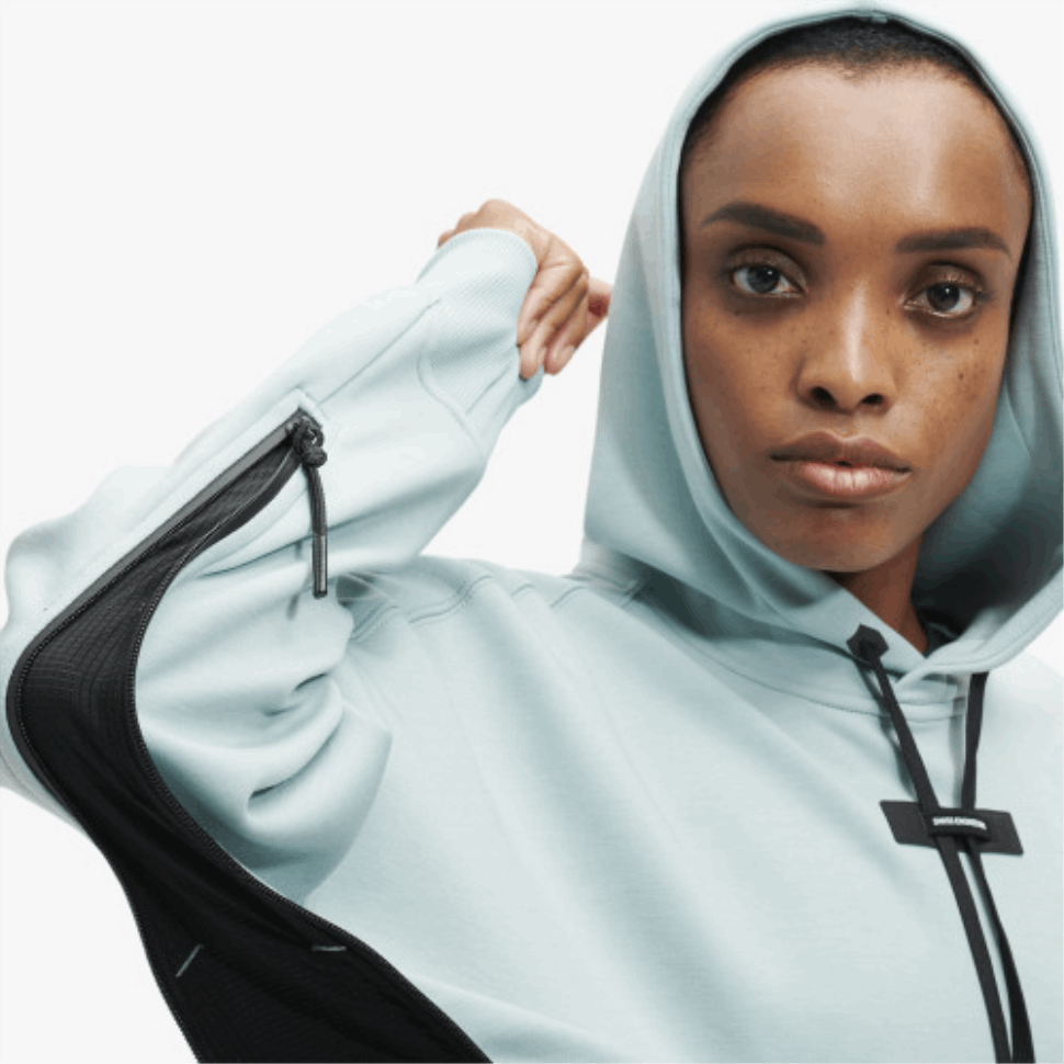 Felpa Con Cappuccio Mare In Esecuzione