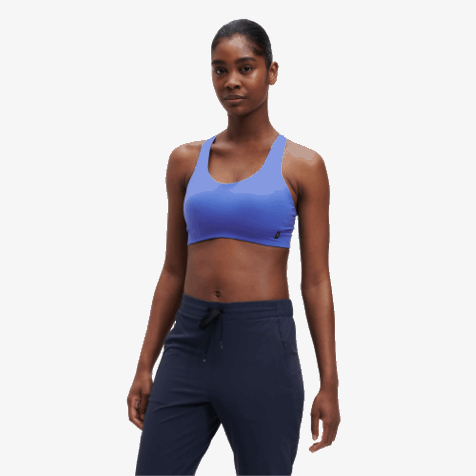 Su Running Reggiseno Attivo Nero Cobalto