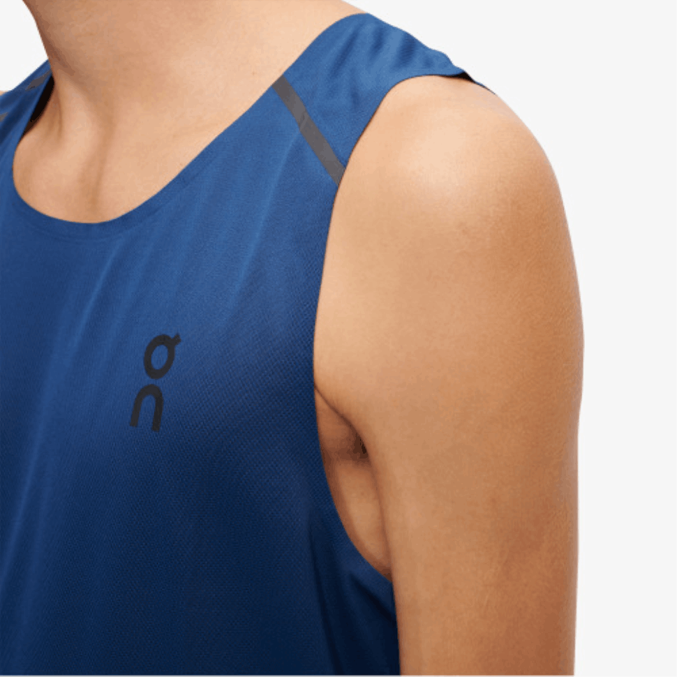 Sul Running Tank-t Denim-navy