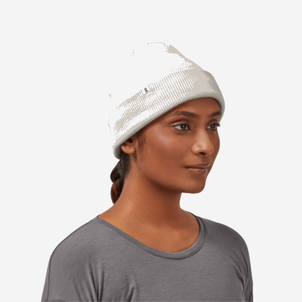 Berretto Merino Su Running White