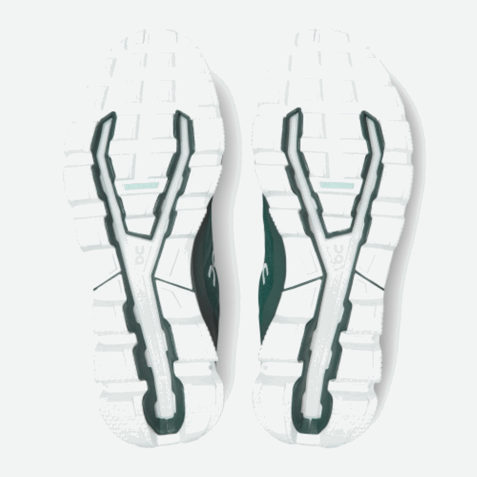 Cloudventure Evergreen-white In Esecuzione