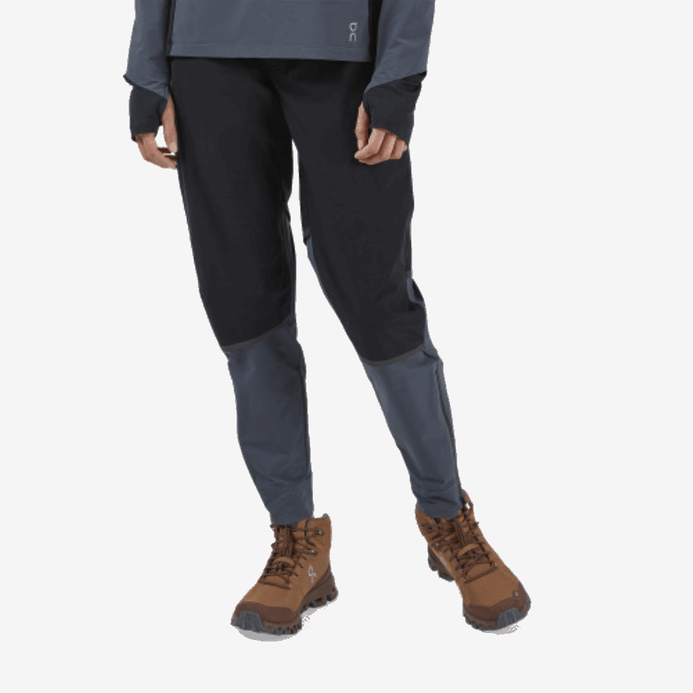 Pantaloni Impermeabili Sul Running Nero-scuro