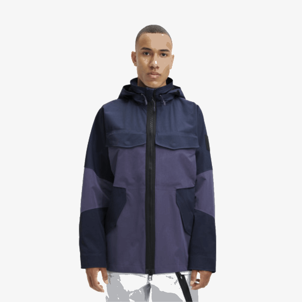 Giacca Explorer Navy-selce Da Running