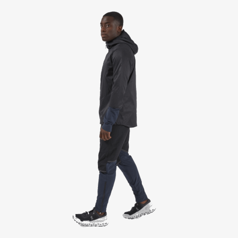Su Giacca Isolante Da Corsa Nero-navy