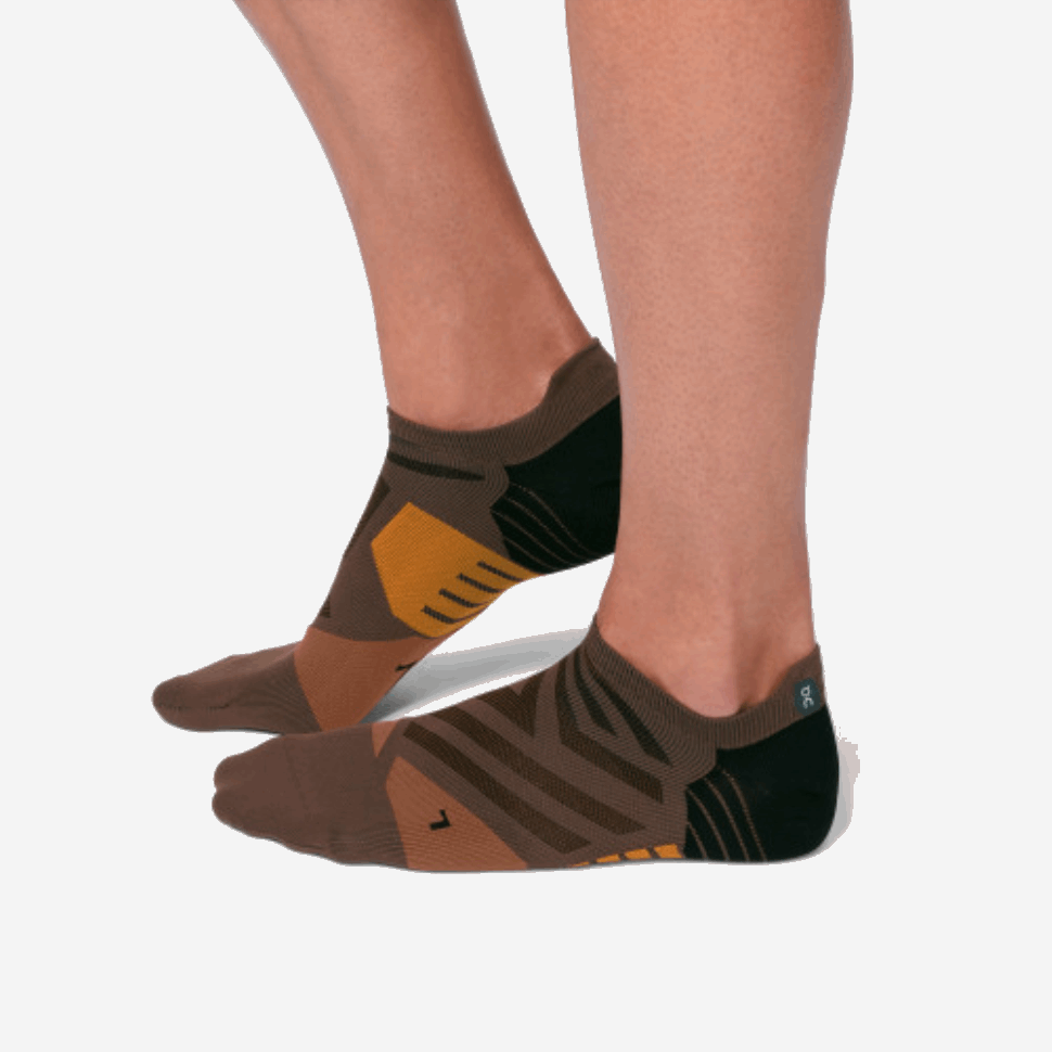 Calzino Basso Su Running Nero Cacao