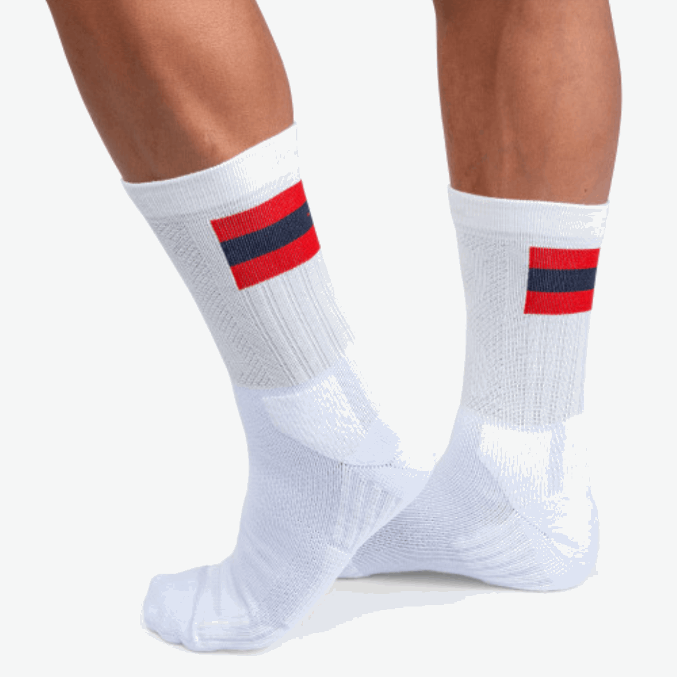 Calzino Da Tennis Sulla Corsa