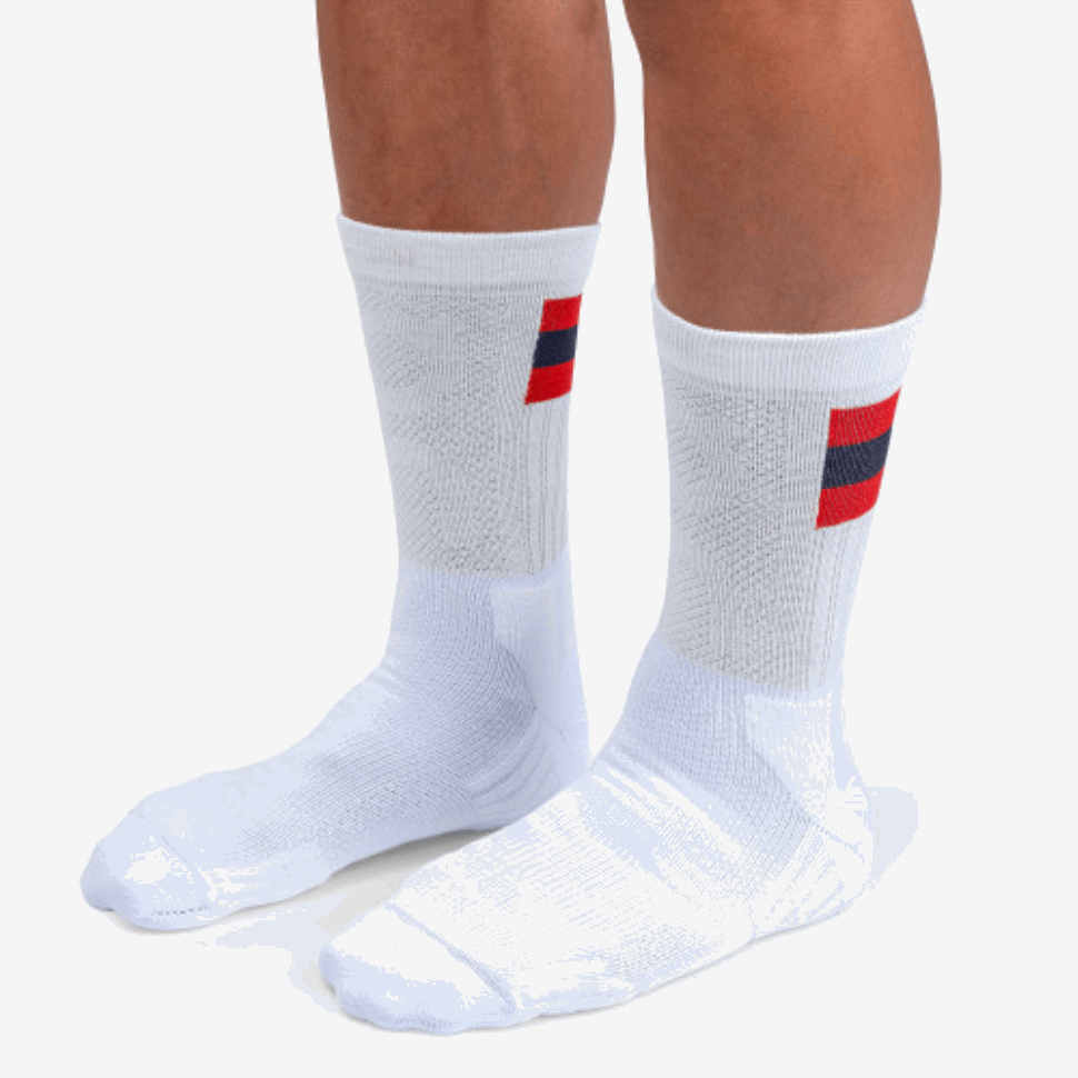 Calzino Da Tennis Sulla Corsa