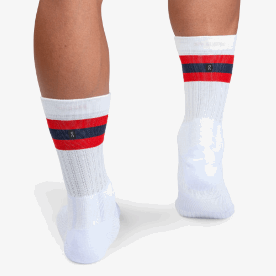 Calzino Da Tennis Sulla Corsa