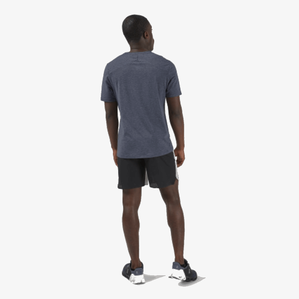 Pantaloncini Leggeri Da Corsa Nero Ghiacciaio