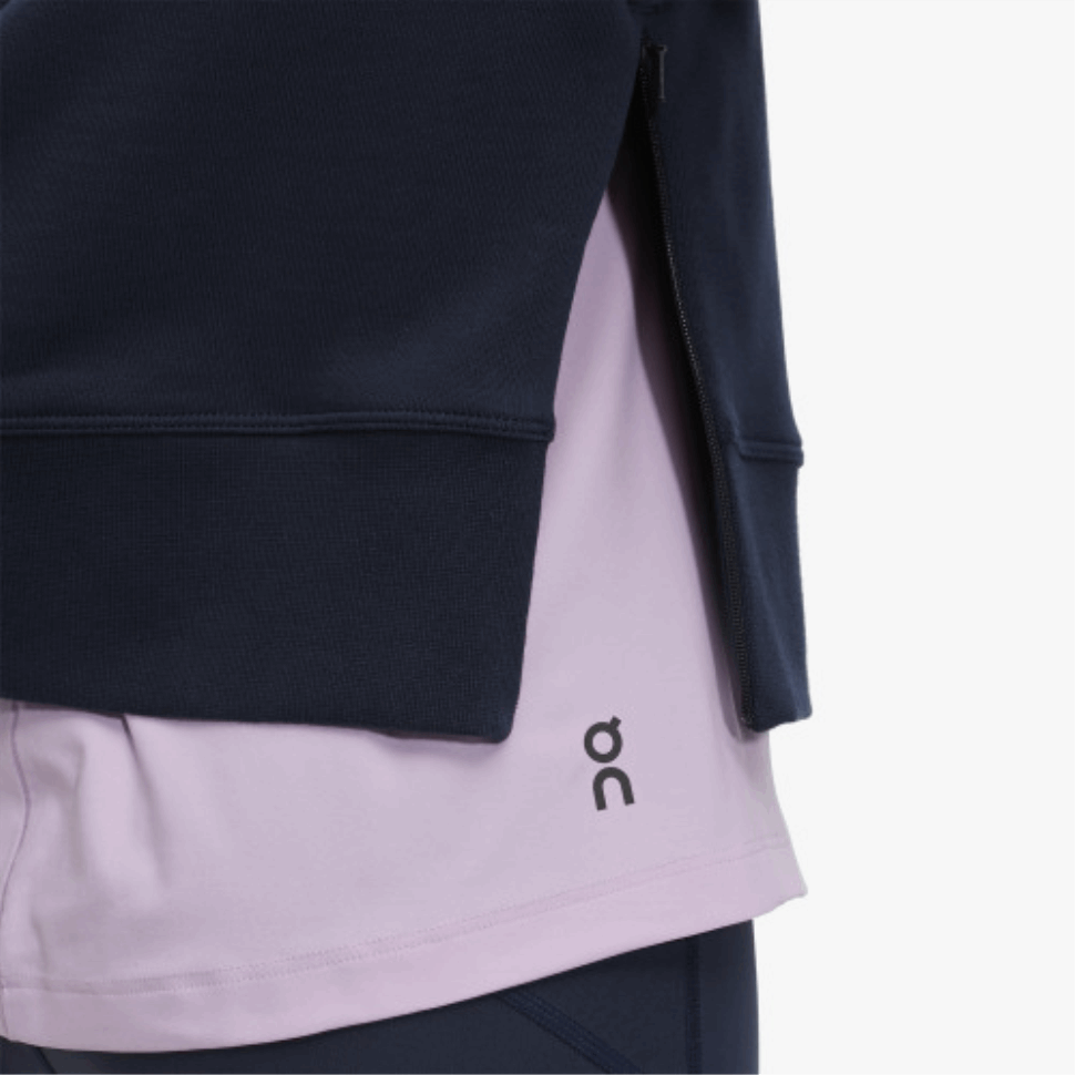 Girocollo Blu Navy In Corsa
