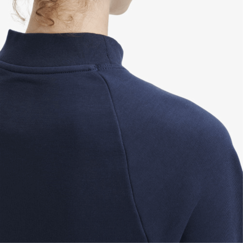 Girocollo Blu Navy In Corsa