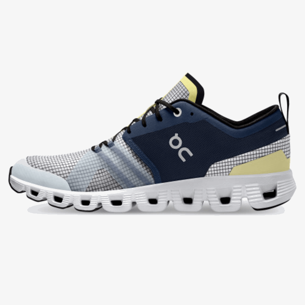 Su Running Cloud X Shift Denim-white