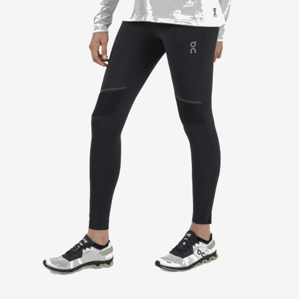 Collant Lunghi Sul Running Nero