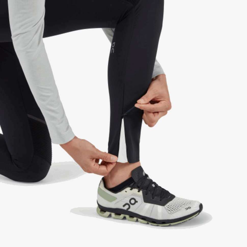 Collant Lunghi Sul Running Nero