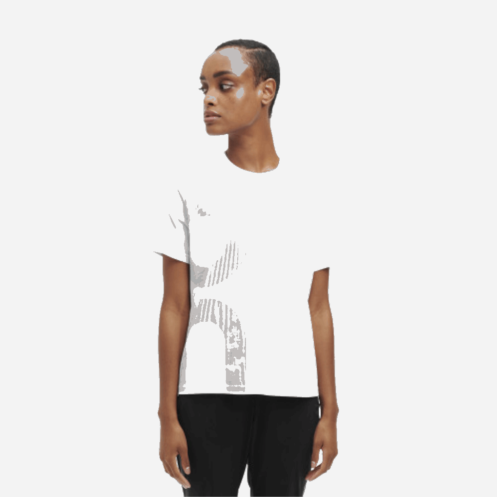 Graphic-t White-sea In Esecuzione