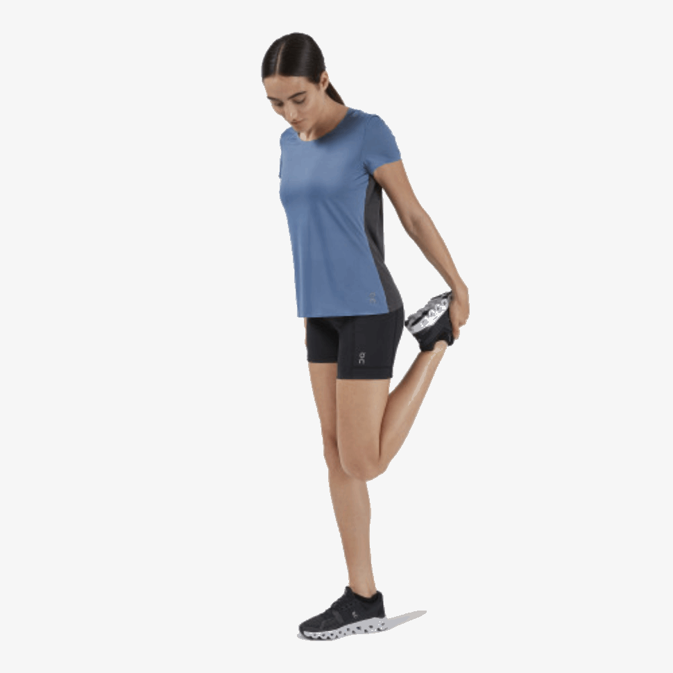 Pantaloncini Velocisti Neri Sulla Corsa