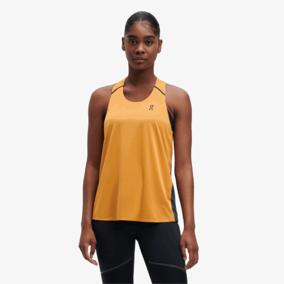 Sul Running Tank-t Mango-nero