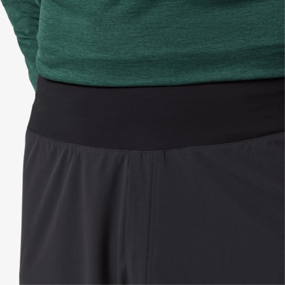 Pantaloncini Leggeri Neri Per La Corsa
